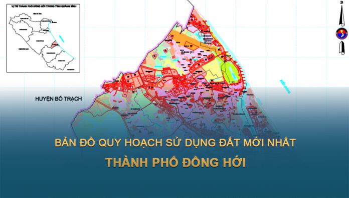 Bản đồ quy hoạch sử dụng đất Thành phố Đồng Hới đến năm 2030