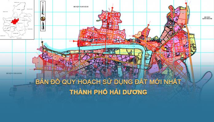 TẢI Bản đồ quy hoạch sử dụng đất Thành phố Hải Dương đến năm 2030