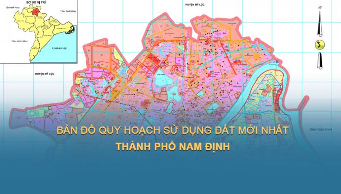 TẢI Bản đồ quy hoạch sử dụng đất Thành phố Nam Định đến năm 2025