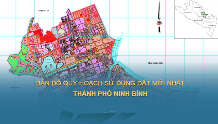 TẢI Bản đồ quy hoạch sử dụng đất Thành phố Ninh Bình đến năm 2030