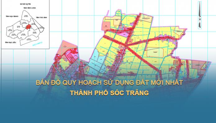 Bản đồ quy hoạch sử dụng đất Thành phố Sóc Trăng mới nhất