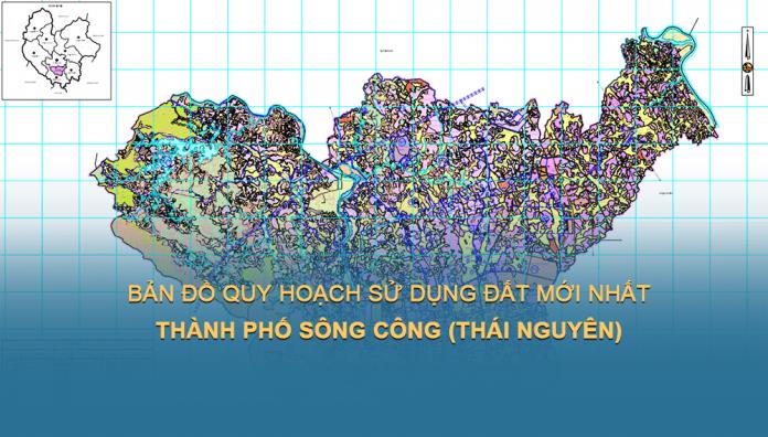 Bản đồ quy hoạch sử dụng đất Thành phố Sông Công đến năm 2030