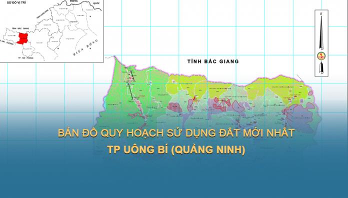 Bản đồ quy hoạch sử dụng đất Thành phố Uông Bí năm 2021