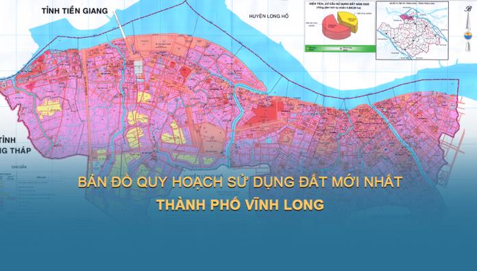 TẢI Bản đồ quy hoạch sử dụng đất TP Vĩnh Long đến năm 2030