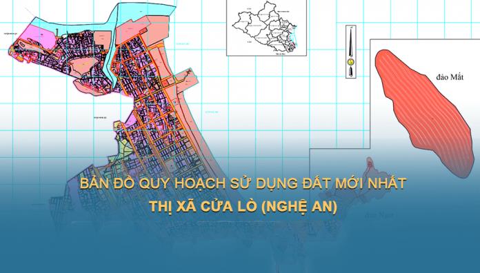 Bản đồ quy hoạch sử dụng đất Thị xã Cửa Lò đến năm 2030