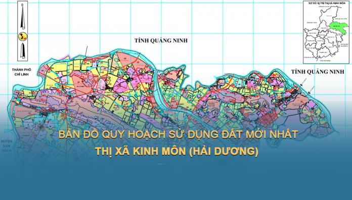 Bản đồ quy hoạch sử dụng đất Thị xã Kim Môn đến năm 2030