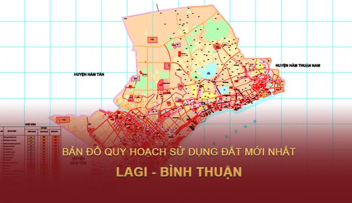 TẢI Bản đồ quy hoạch sử dụng đất Thị xã La Gi đến năm 2030