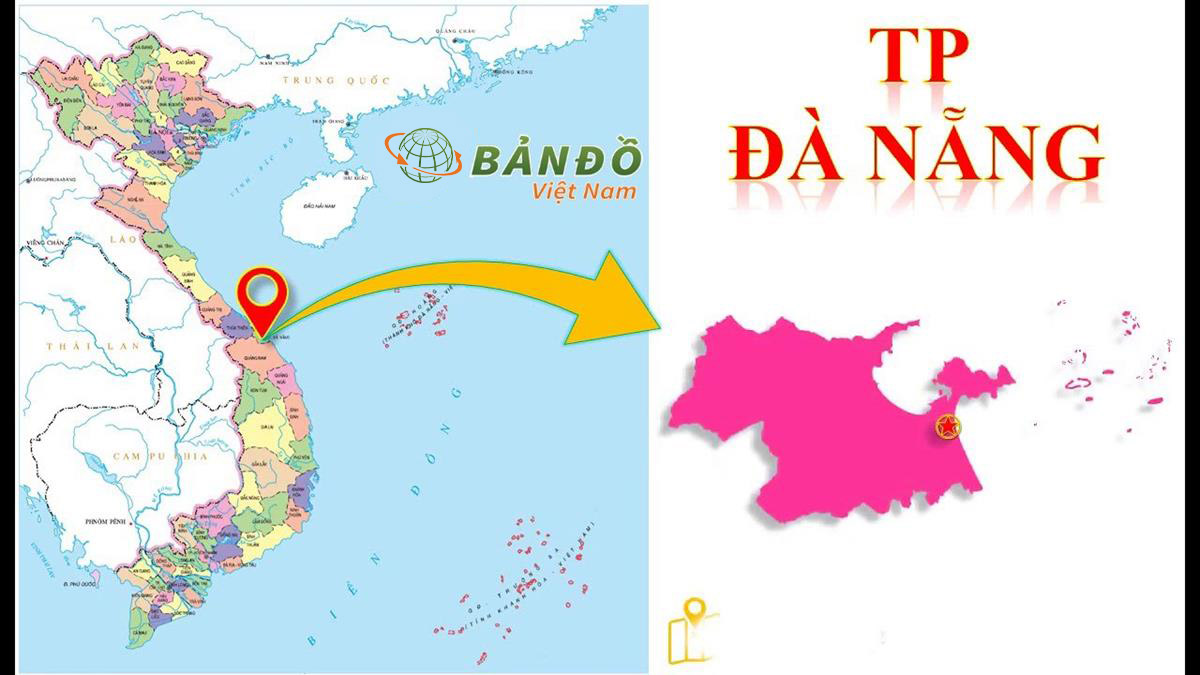 Bản đồ Thành phố Đà Nẵng năm 2023