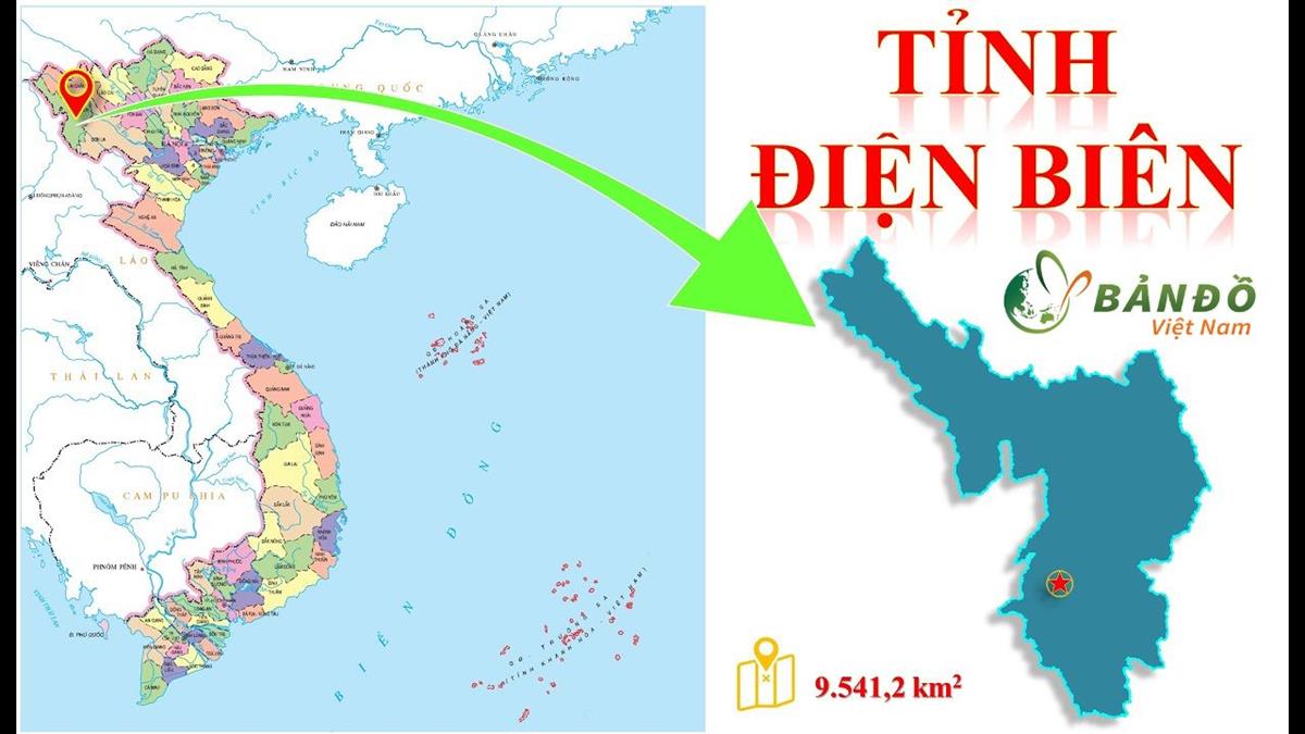 TẢI Bản đồ Hành chính tỉnh Điện Biên Khổ Lớn 2023