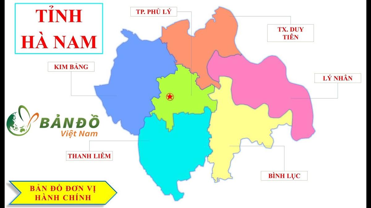 TẢI Bản đồ Hành chính tỉnh Hà Nam Khổ Lớn 2023