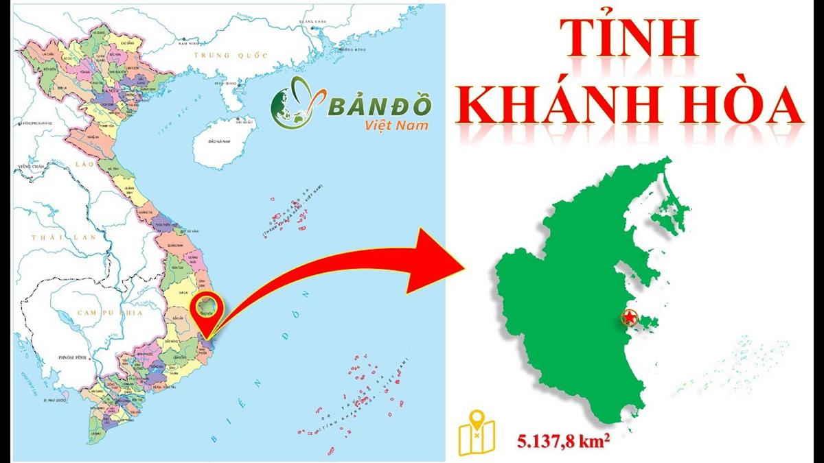 TẢI Bản đồ Hành chính tỉnh Khánh Hoà khổ lớn phóng to 2022