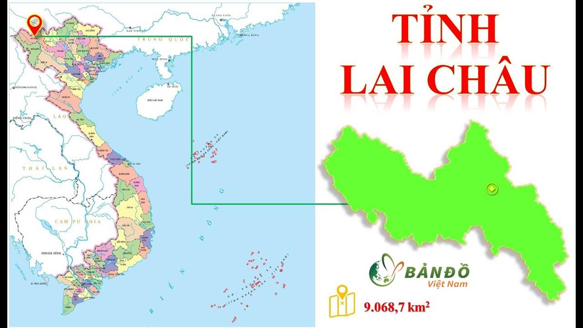 TẢI Bản đồ Hành chính tỉnh Lai Châu Khổ Lớn 2023