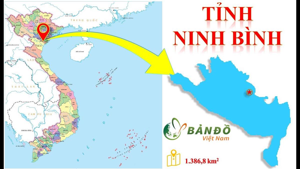 TẢI Bản đồ Hành chính tỉnh Ninh Bình Khổ Lớn 2023
