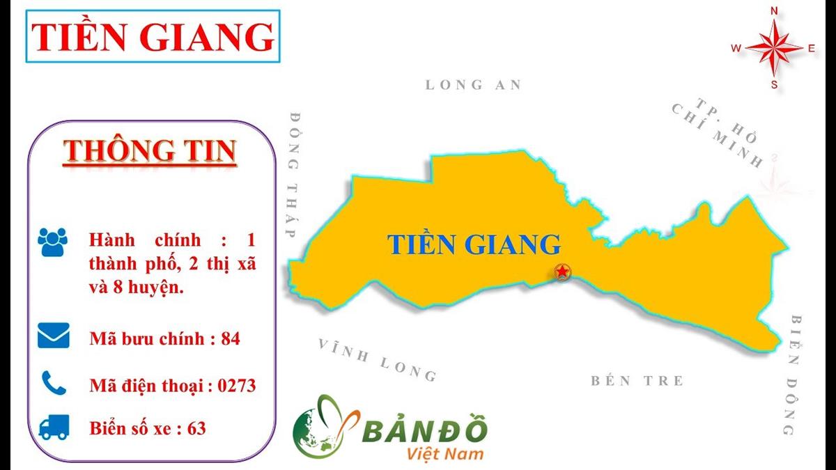 Bản đồ hành chính tỉnh Tiền Giang đã được cập nhật vào năm 2024, cung cấp các thông tin mới nhất về hệ thống hành chính địa phương - từ các phường, xã đến các quận, huyện. Hãy sử dụng bản đồ để tìm hiểu và khám phá vùng đất đầy tiềm năng này.