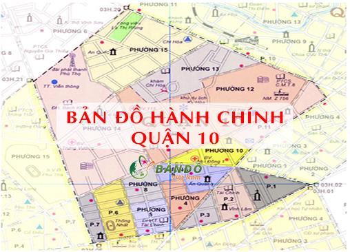 Bản đồ Hành chính Quận 10 & Thông tin quy hoạch đến năm 2030