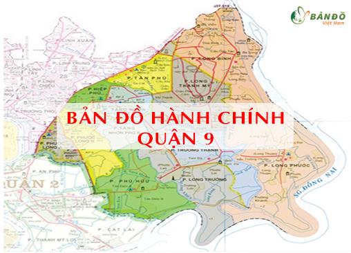 TẢI Bản đồ Hành chính Quận 9 TPHCM Khổ Lớn Mới Nhất 2023