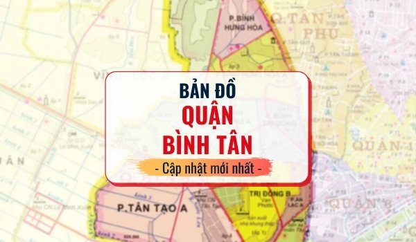 TẢI Bản đồ quy hoạch sử dụng đất Quận Bình Tân đến năm 2030