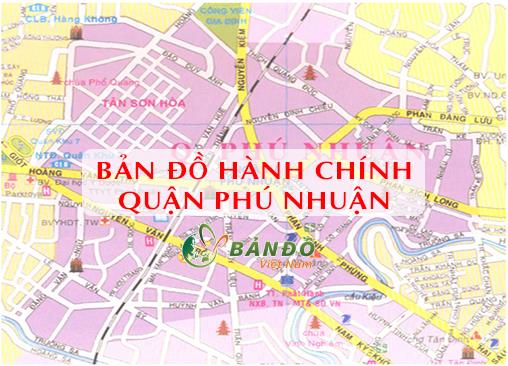 Bản đồ Hành chính Quận Phú Nhuận & Thông tin quy hoạch đến năm 2030