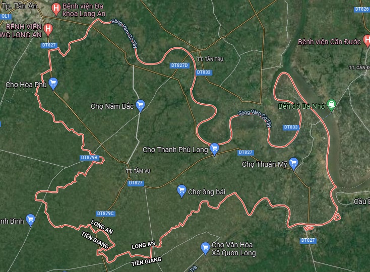 TẢI Bản đồ quy hoạch sử dụng đất Huyện Châu Thành, Tỉnh Long An đến năm 2030