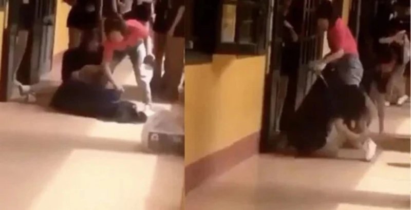 Clip nữ sinh quỳ khóc trước cửa lớp đến kiệt sức [VIDEO FULL]