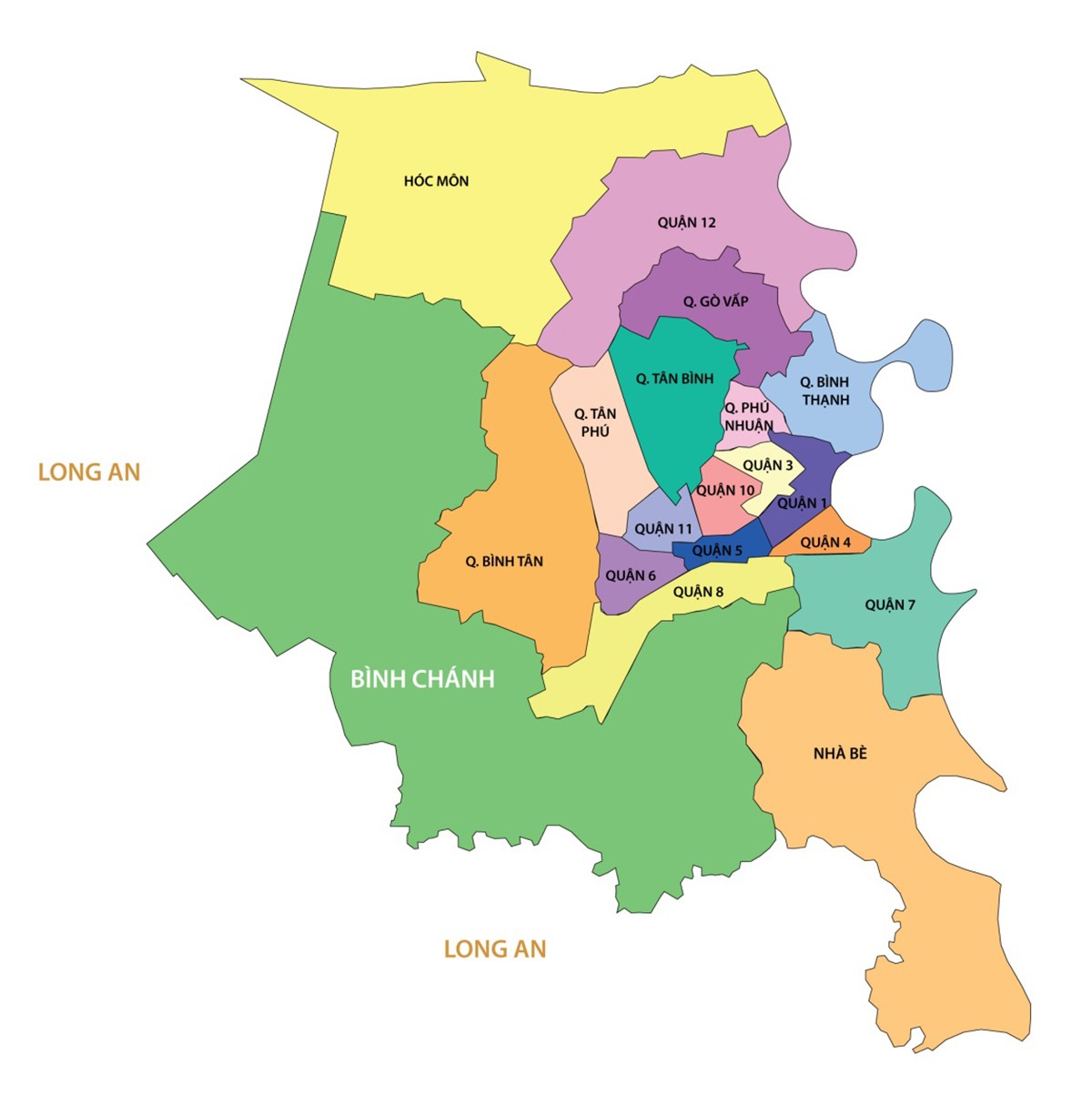 TẢI Bản đồ quy hoạch sử dụng đất Quận Gò Vấp đến năm 2030