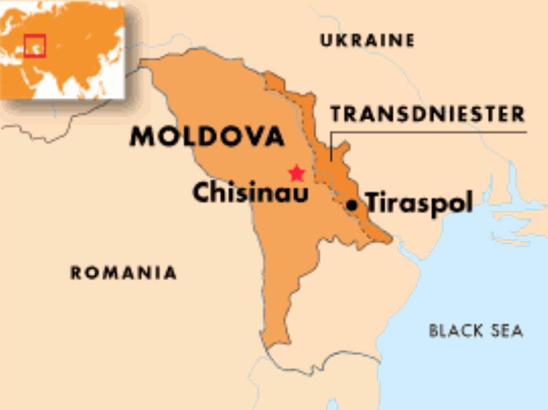 Bản đồ nước Moldova (Moldova Map) khổ lớn năm 2022
