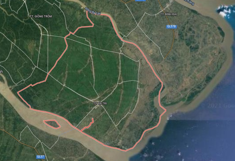 TẢI Bản đồ quy hoạch sử dụng đất Huyện Ba Tri đến năm 2030