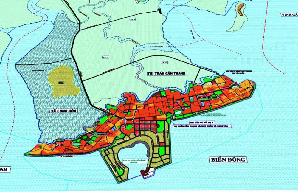 TẢI Bản đồ quy hoạch sử dụng đất huyện Cần Giờ đến năm 2030