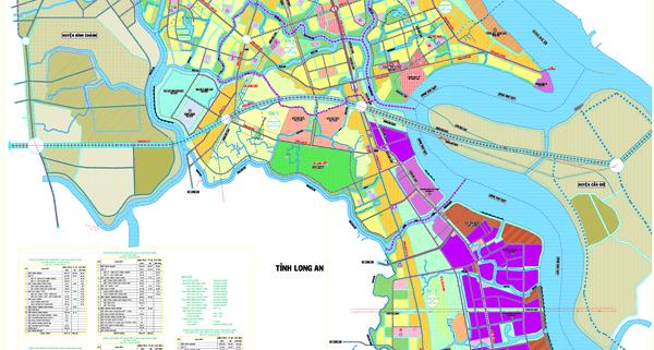 TẢI Bản đồ quy hoạch sử dụng đất huyện Nhà Bè đến năm 2030