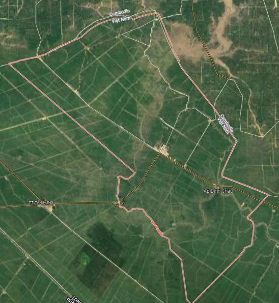 TẢI Bản đồ quy hoạch sử dụng đất Huyện Vĩnh Hưng đến năm 2030