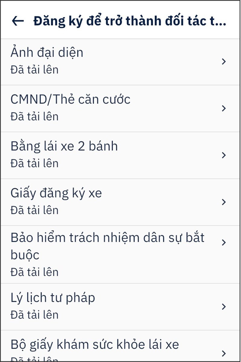 kiểm tra lại 8 mục mình điền đã đầy hay chưa Kiểm tra lại 8 mục mình điền đã đầy hay chưa