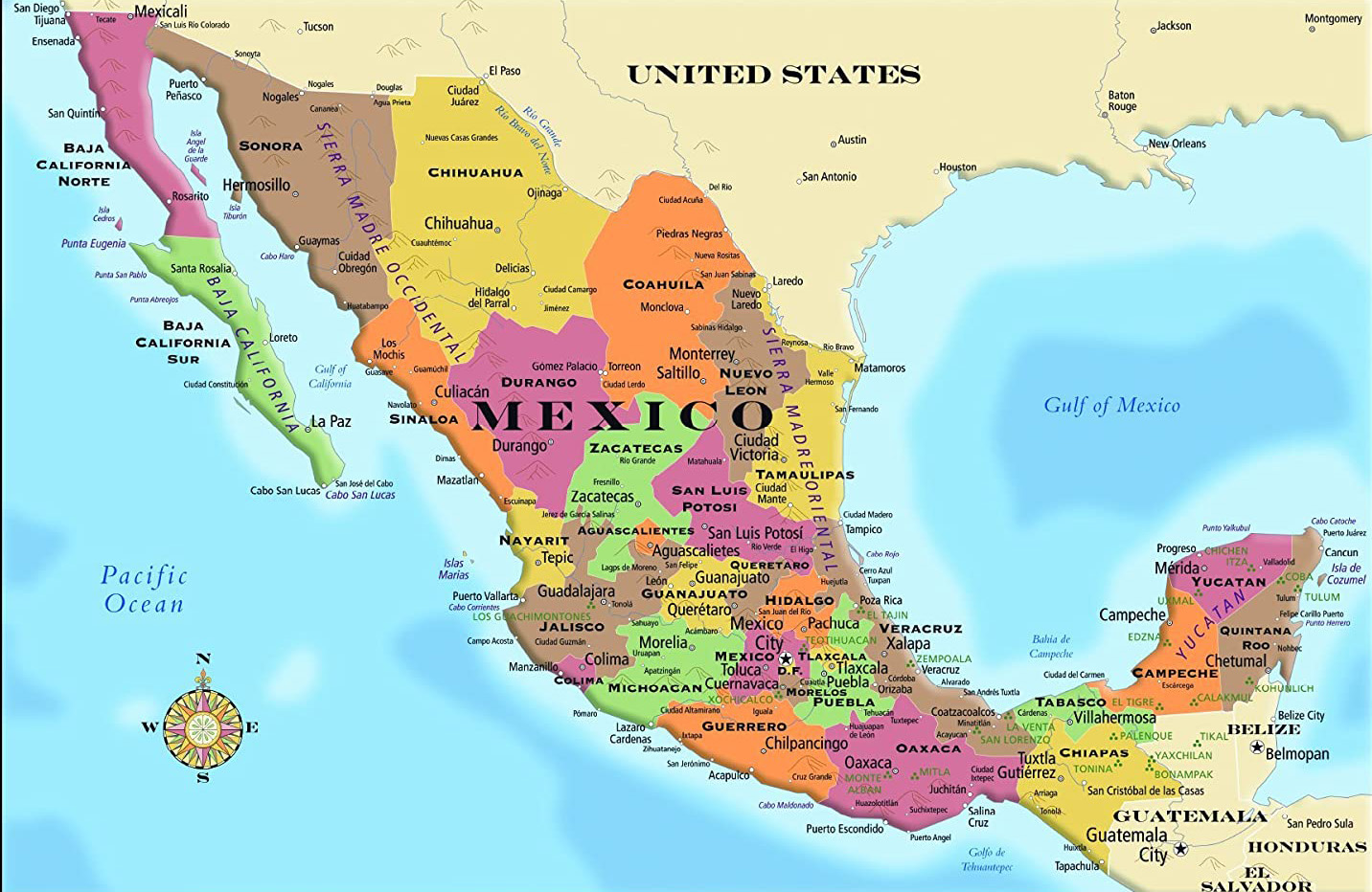 Lịch sử và vị trí địa lý của Mexico sẽ khiến bạn không ngừng ngưỡng mộ. Vì vậy nếu bạn đang muốn tìm hiểu sâu hơn về đất nước này, bản đồ Lịch sử và vị trí địa lý Mexico 2024 là lựa chọn tuyệt vời. Với các thông tin mới nhất và chi tiết nhất, bạn sẽ biết được những gì đã xảy ra trong quá khứ và những gì đang xảy ra ở Mexico hiện nay.