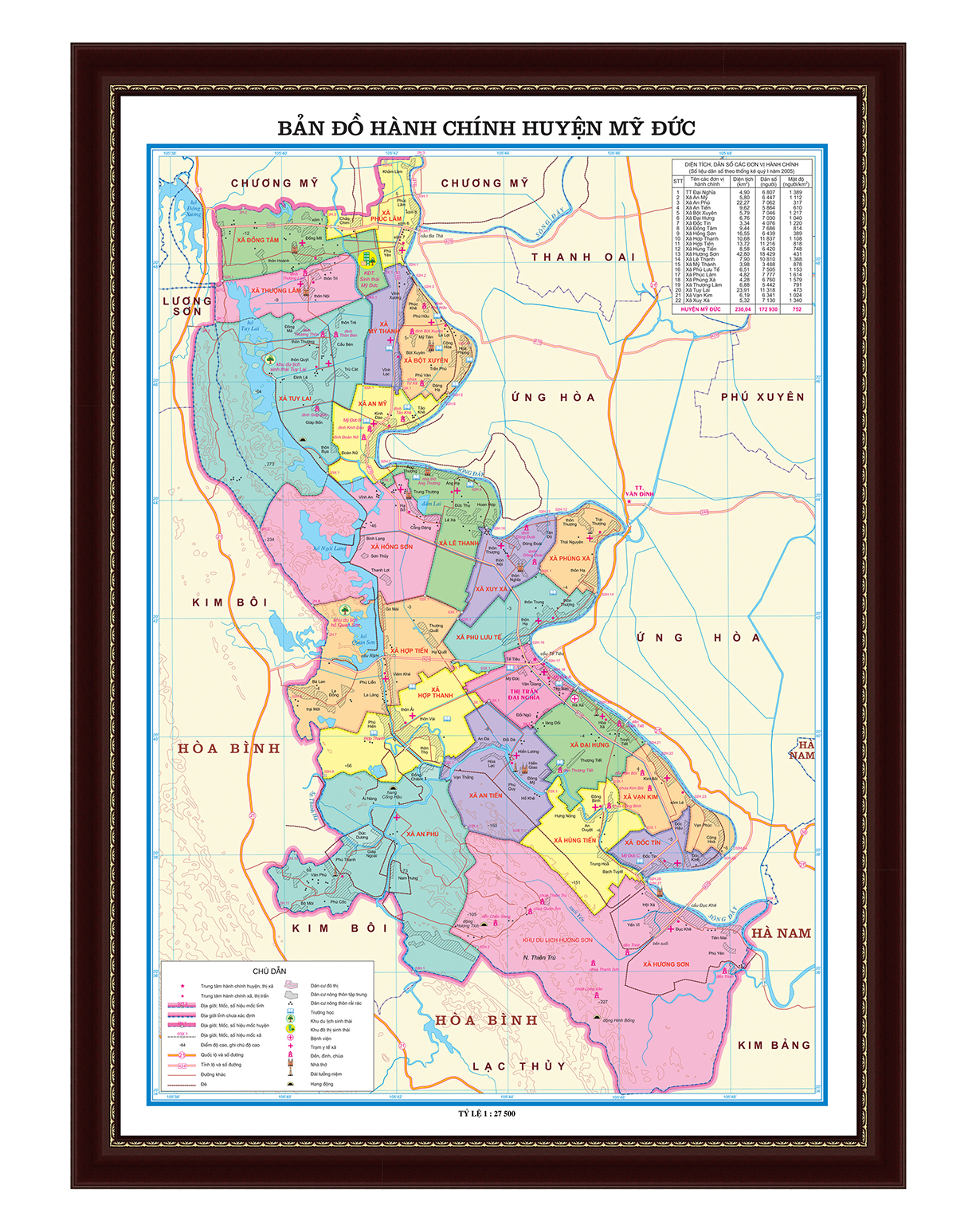 Với bản đồ hành chính huyện Mỹ Đức mới nhất năm 2024, bạn sẽ được trải nghiệm những điểm đặc sắc của từng đơn vị hành chính với thông tin chi tiết về số lượng dân cư, đất đai, kinh tế và chính trị. Nhanh tay xem để biết thêm chi tiết nhé!