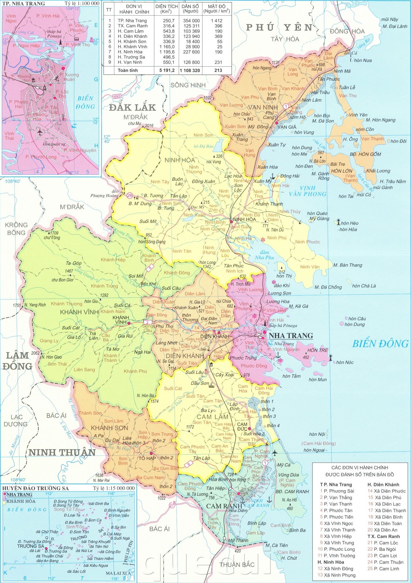 Thành phố Nha Trang đang dần trở thành trung tâm kinh tế du lịch của Khánh Hòa. Hãy xem bản đồ hành chính Thành phố Nha Trang 2024 để tìm hiểu thêm về cơ hội đầu tư, kinh doanh và du lịch tại đây.