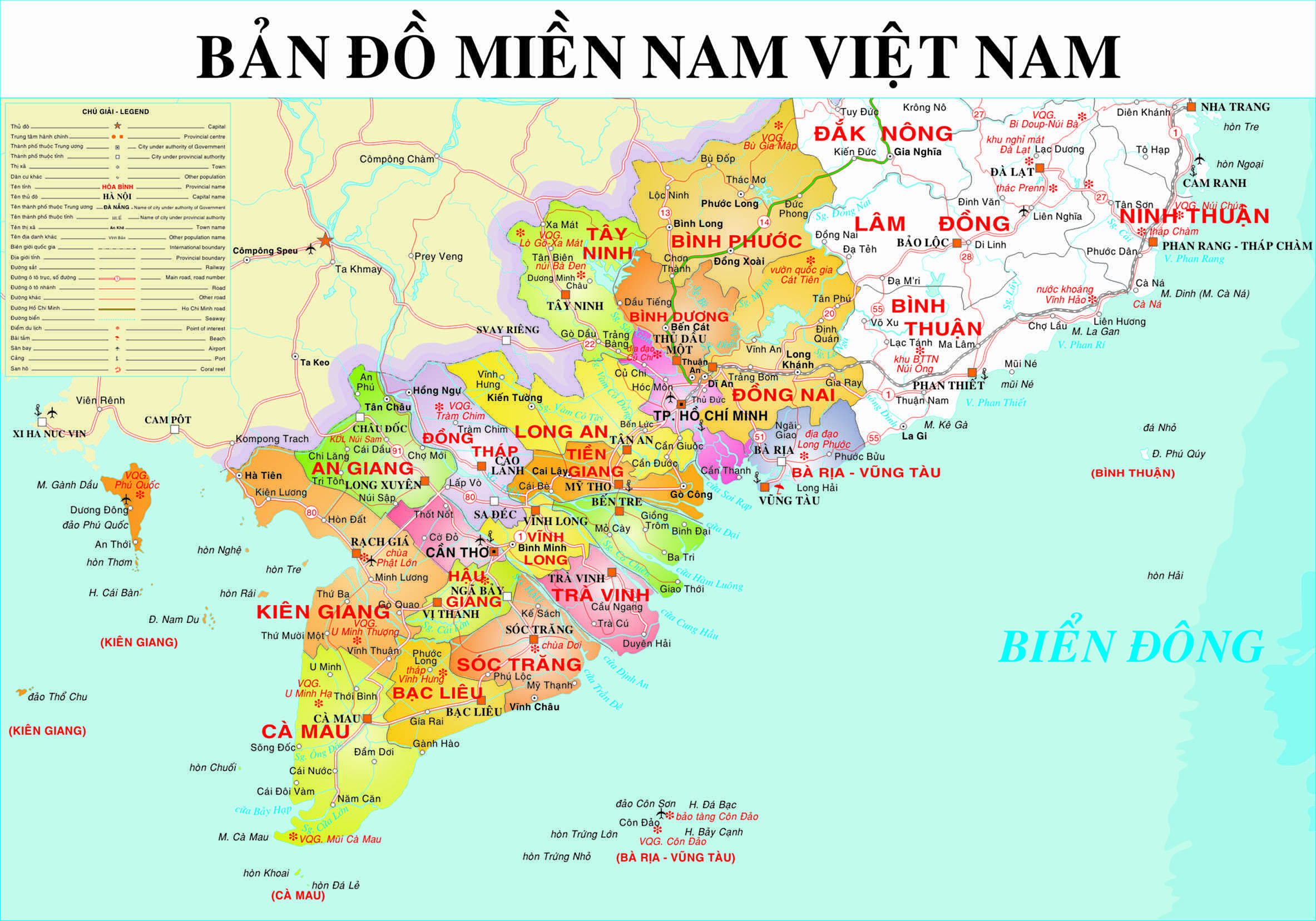 Tải bản đồ miền Nam (Nam Bộ) Việt Nam mới nhất ở năm 2024 là một cách tuyệt vời để có được những thông tin quan trọng trên tay. Bản đồ được cập nhật đầy đủ và hữu ích, bao gồm tất cả các địa danh, điểm du lịch và cả điểm giao thông. Điều này sẽ giúp du khách di chuyển và khám phá vùng đất này một cách nhanh chóng và hiệu quả.