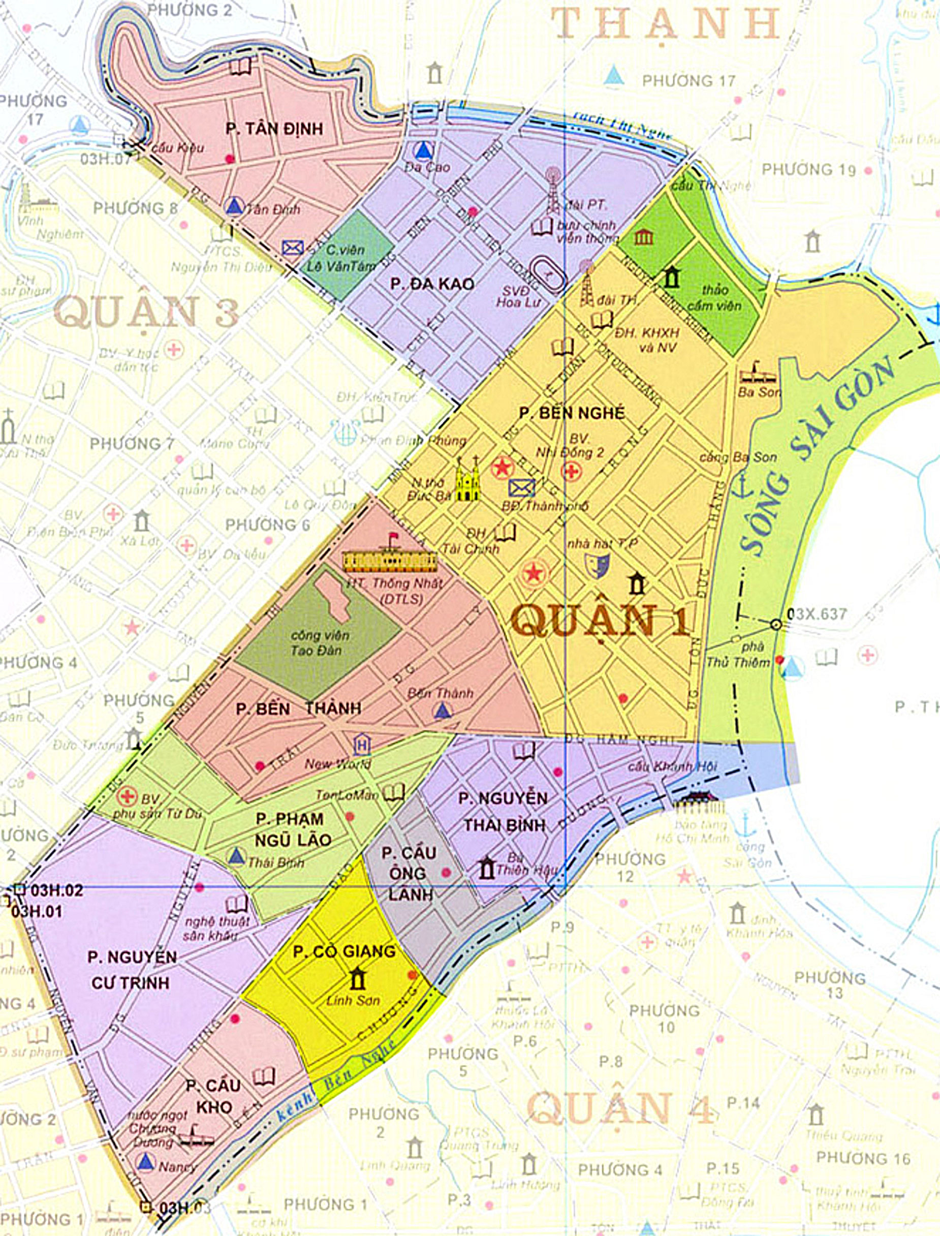 Bản đồ quy hoạch Quận 5