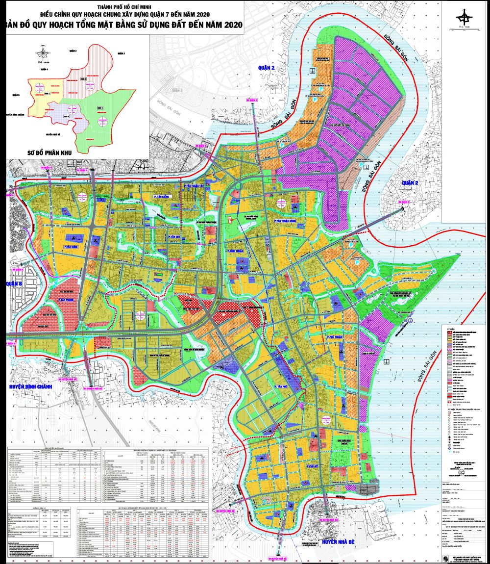TẢI Bản đồ Hành chính Quận 7 tại TPHCM Khổ Lớn Mới Nhất 2024