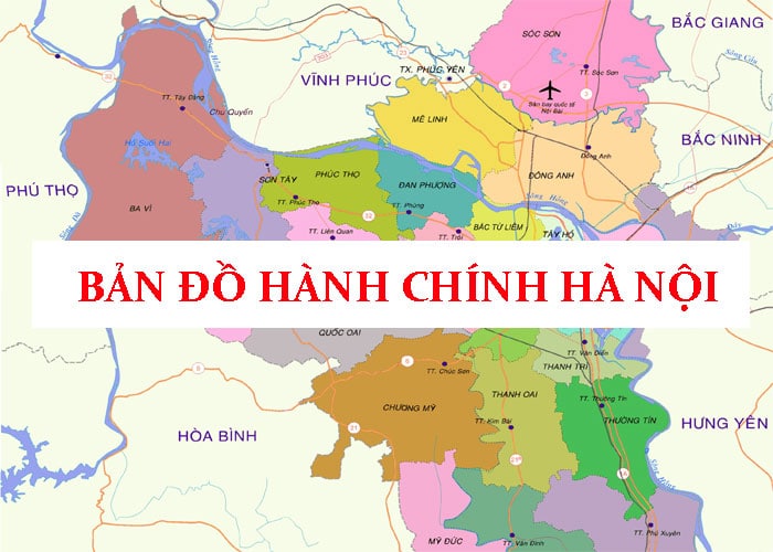 Bản đồ Thành phố Hà Nội