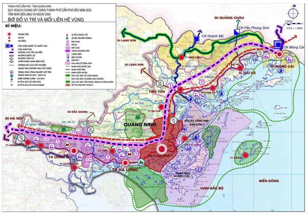 Bản đồ hành chính Huyện Hải Hà 