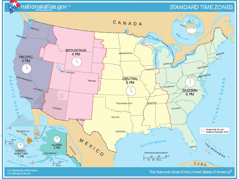 Bản đồ các bang tại nước Mỹ năm 2022