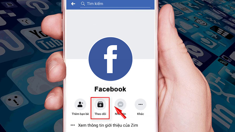 Cách bật nút theo dõi trang cá nhân Facebook trong Facebook mới hiện nay.