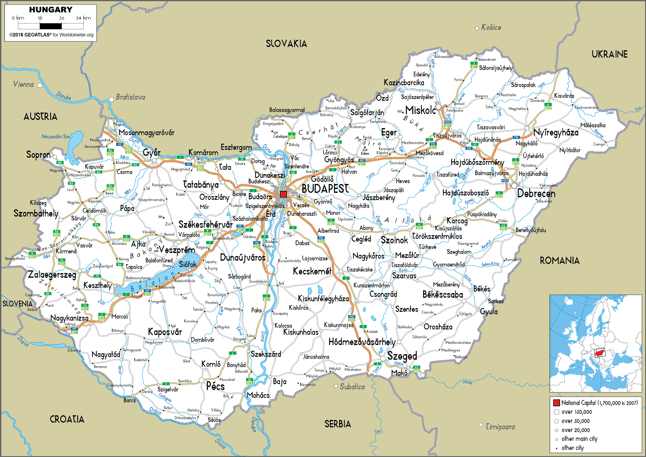 19170928 1 Hungary Map 