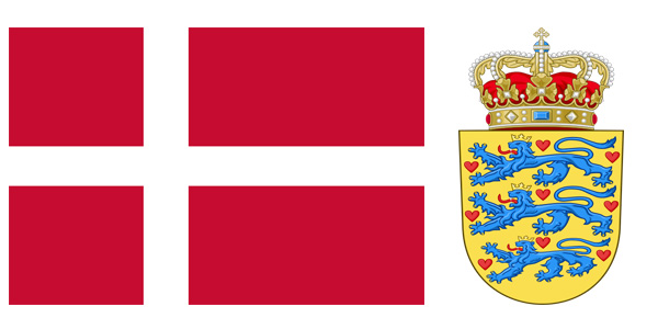 Quốc kỳ của đất nước Đan Mạch