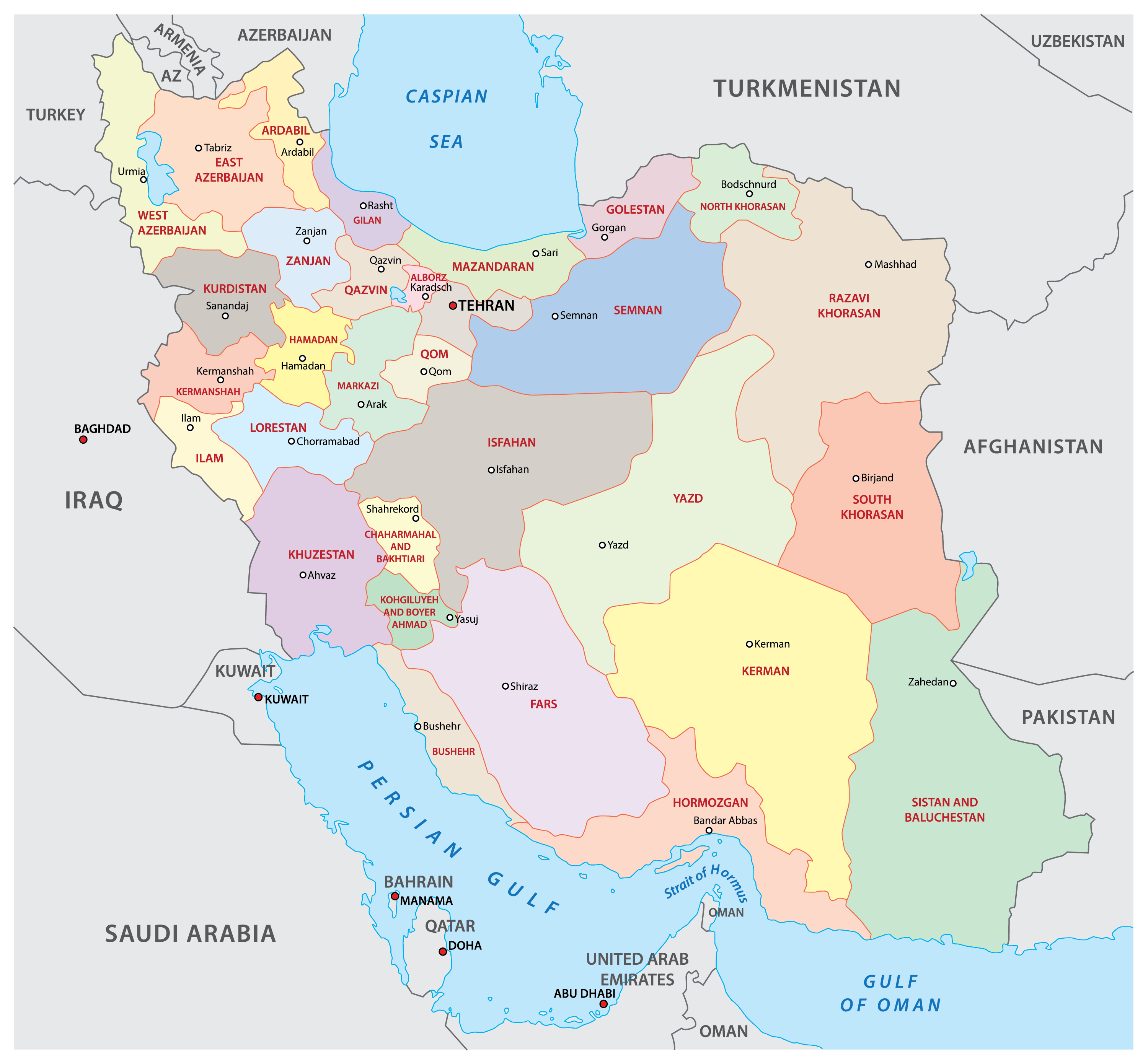 Lắm thú vị đang chờ đợi bạn trên bản đồ Iran 2024 - từng khu vực đang được phát triển với tốc độ nhanh chóng, đến các địa điểm du lịch và bãi biển đẹp như tranh.