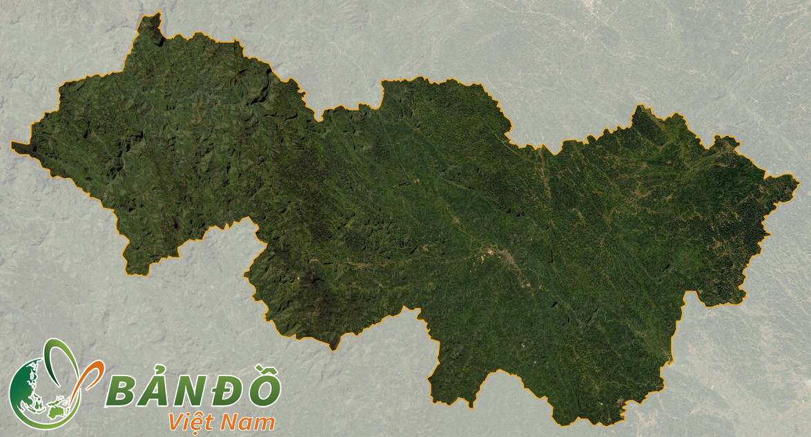 Bản đồ Tỉnh Cao Bằng trên vệ tinh