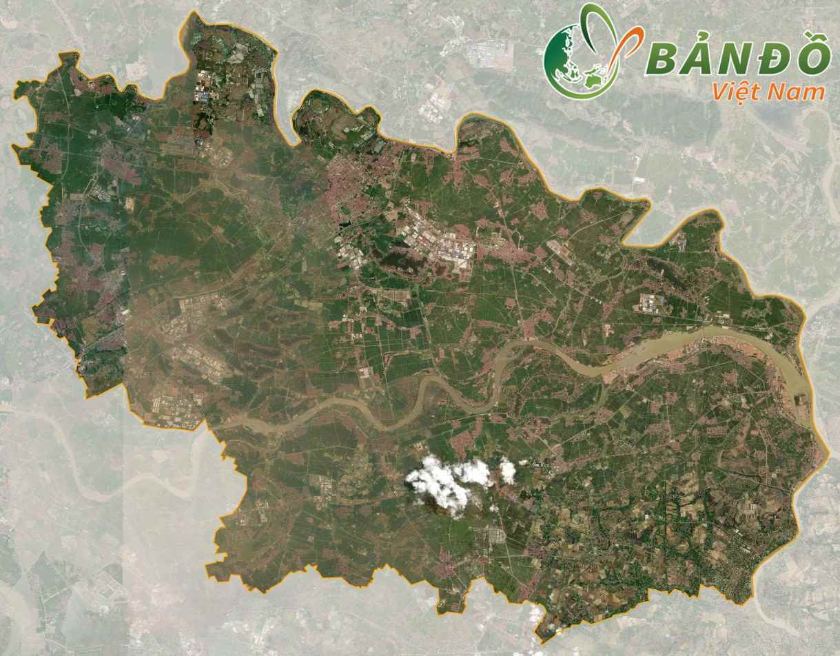 Bản đồ tỉnh Bắc Ninh trên vệ tinh