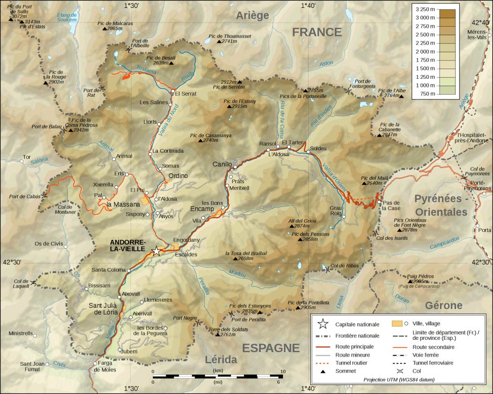 22093404 24 Andorra Map 