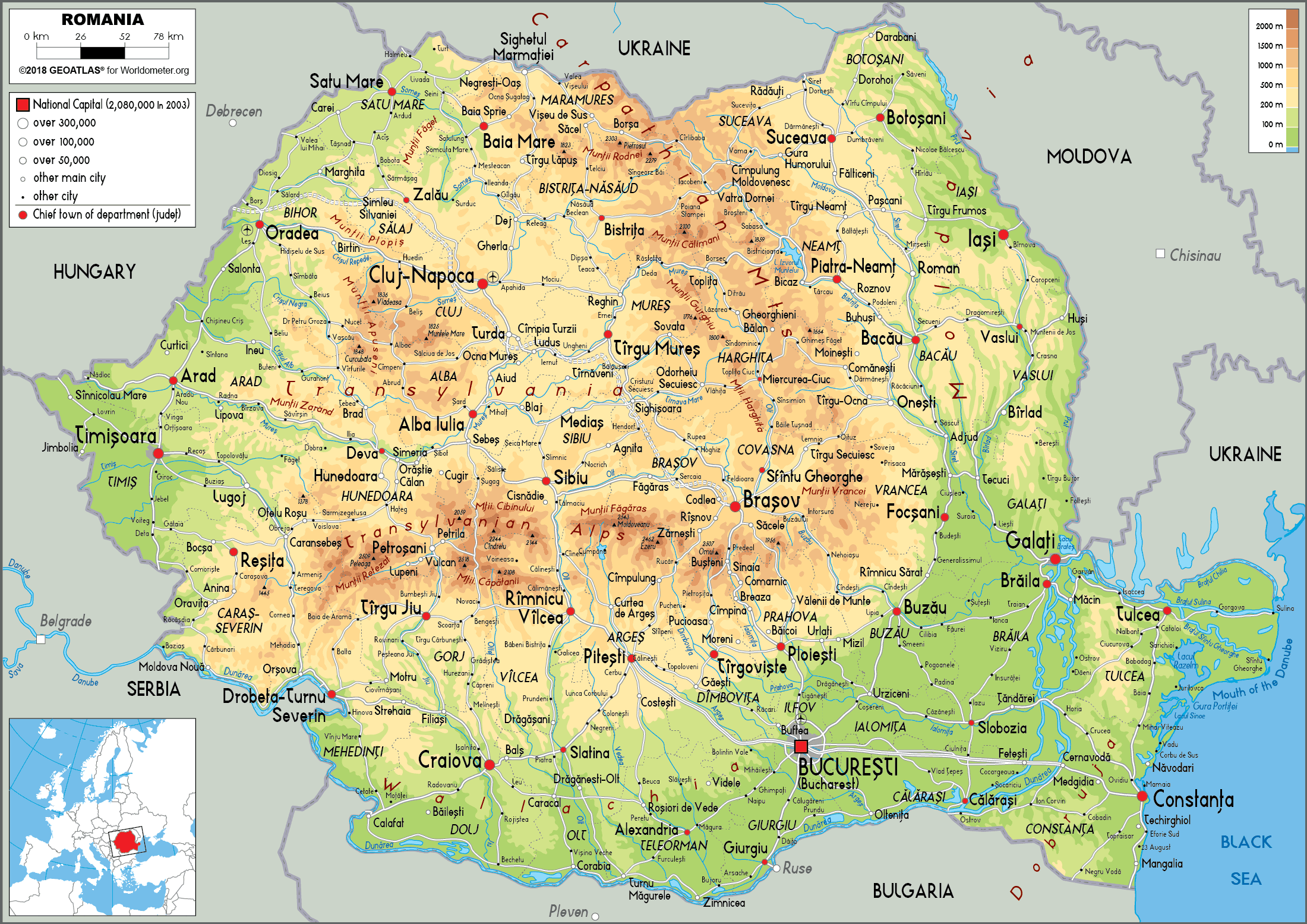 24105604 2 Romania Map 