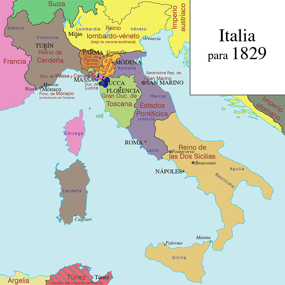 Bản đồ nước Ý khổ lớn ảnh động năm 2022