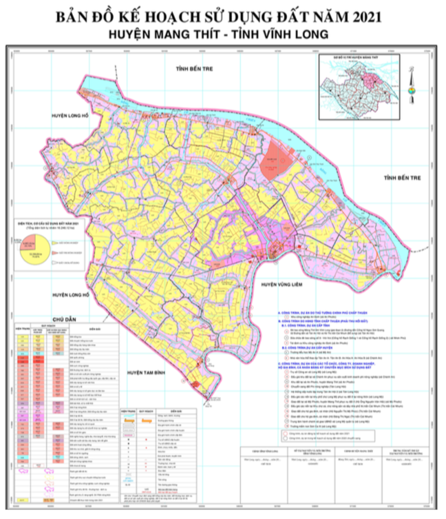 Bản đồ quy hoạch sử dụng đất Huyện Măng Thít đến năm 2030
